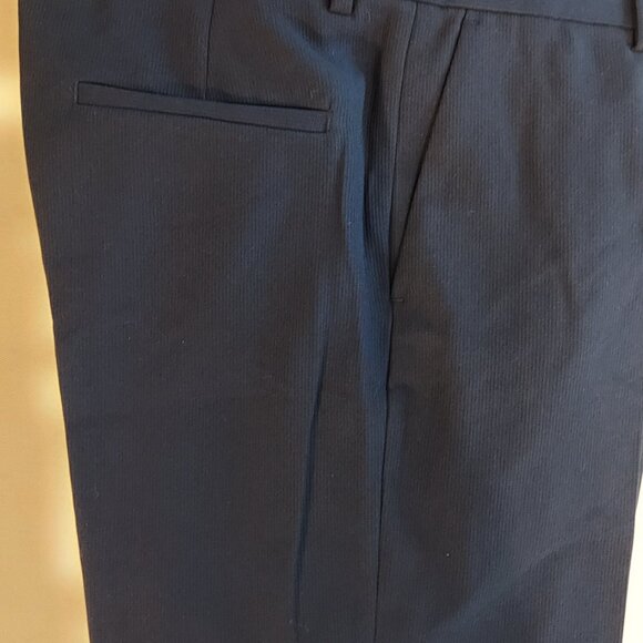 Zara Navy Blue NWT Men’s Size 34 Textured Suit Pants - Picture 14 of 15